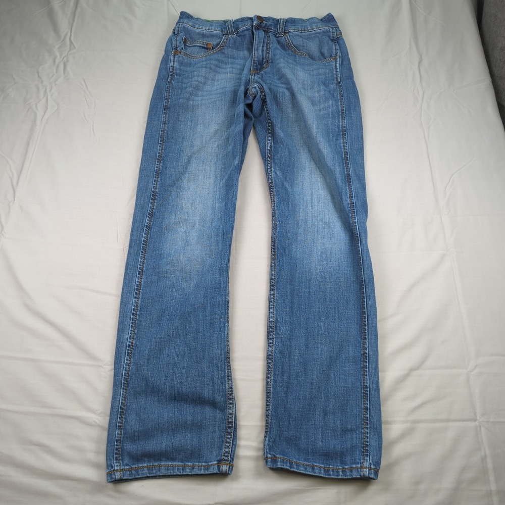 Men's Wrangler Blue Jeans Retro Slim Straight